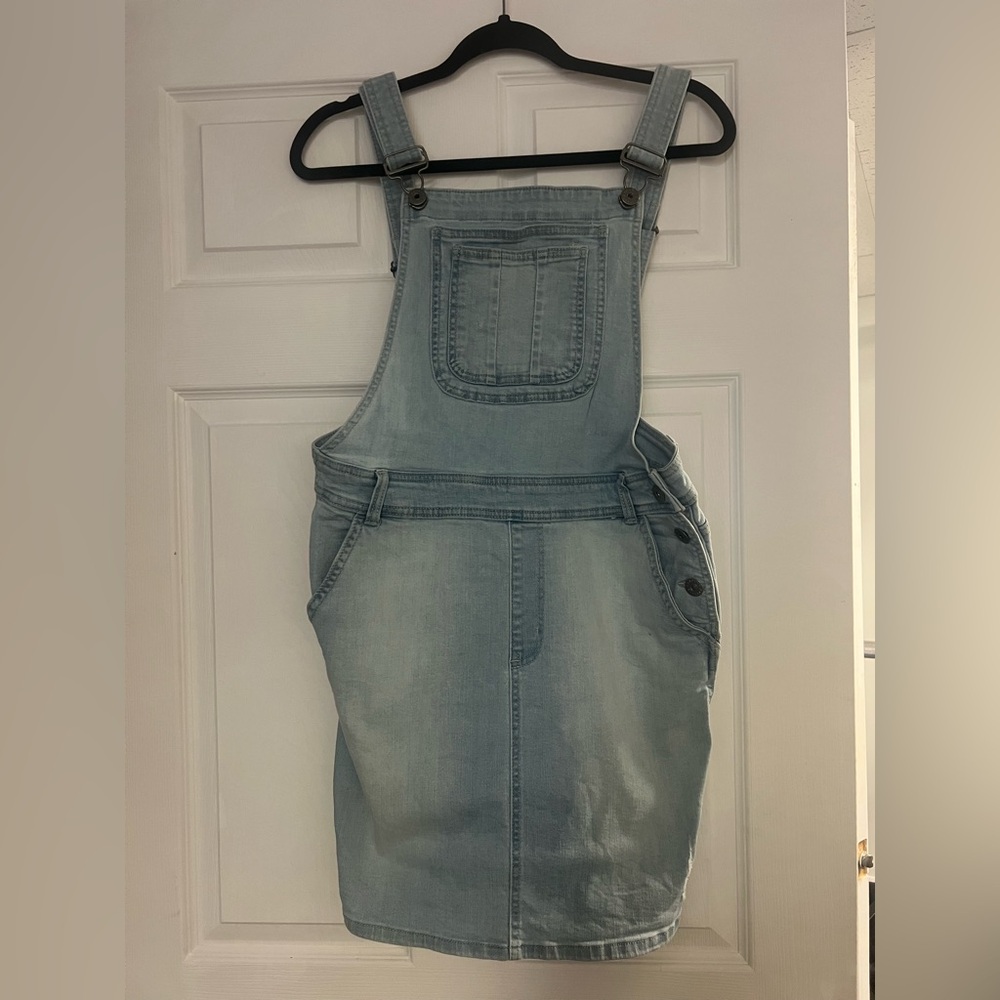 Light Blue Denim Overalls size 10